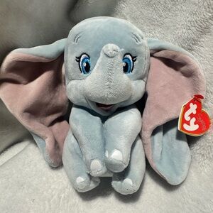 Disney Dumbo Plush Elephant - Gray and Pink